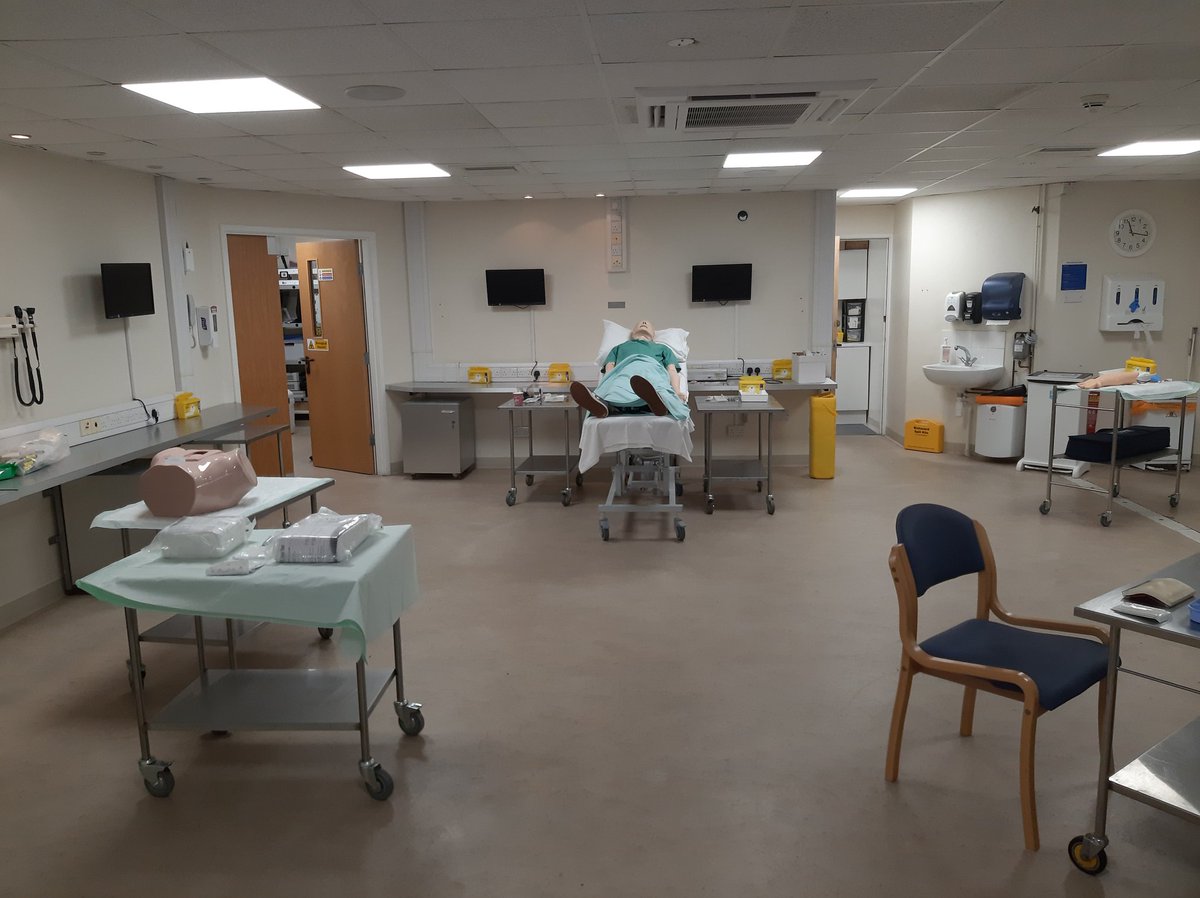 Our clinical skills educators are all set up ready to support the Return To Training Doctors. We tailor the session to their needs and its an opportunity to practice core skills for their role.