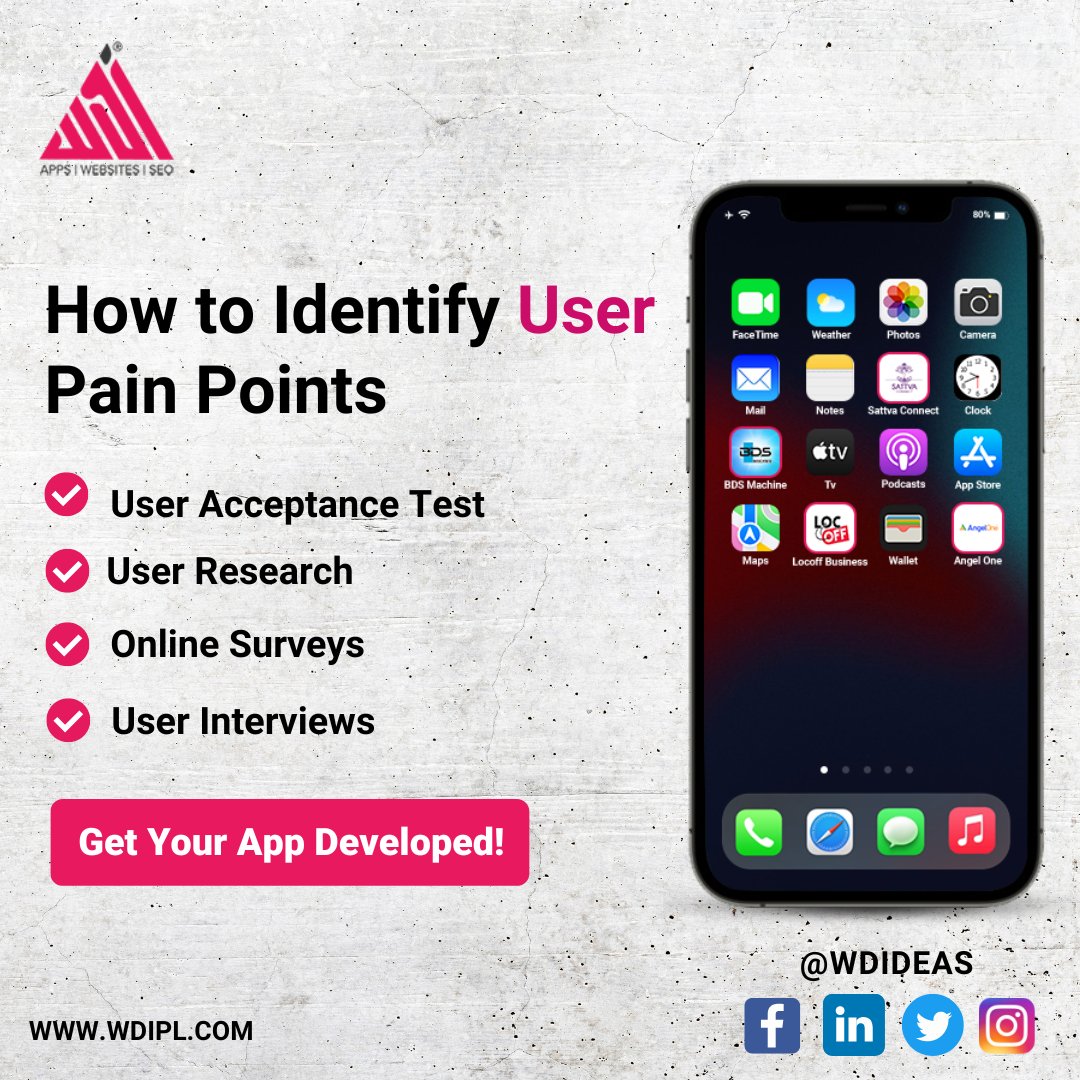 wdideas's tweet image. Understanding user pain points is a must for a mobile app startup to fix their app and create a smooth user experience. Contact WDI now for your mobile app development project.
.
.

#wdi #mobileappsdevelopment #mobileappdevelopmentservices
#iosapp #mobileapp #ios #appdevelopment