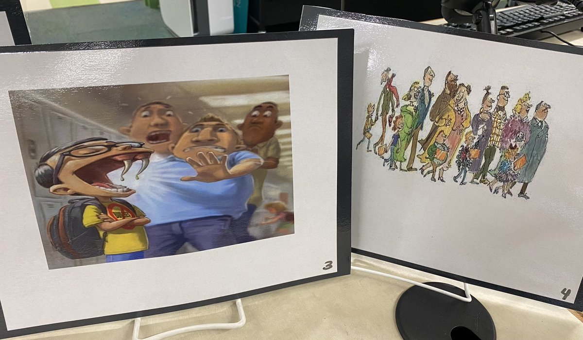 Can you guess our Mystery Books this quarter? <a href="/SycamoreCreekES/">Sycamore Creek ES</a> #mysterybooks