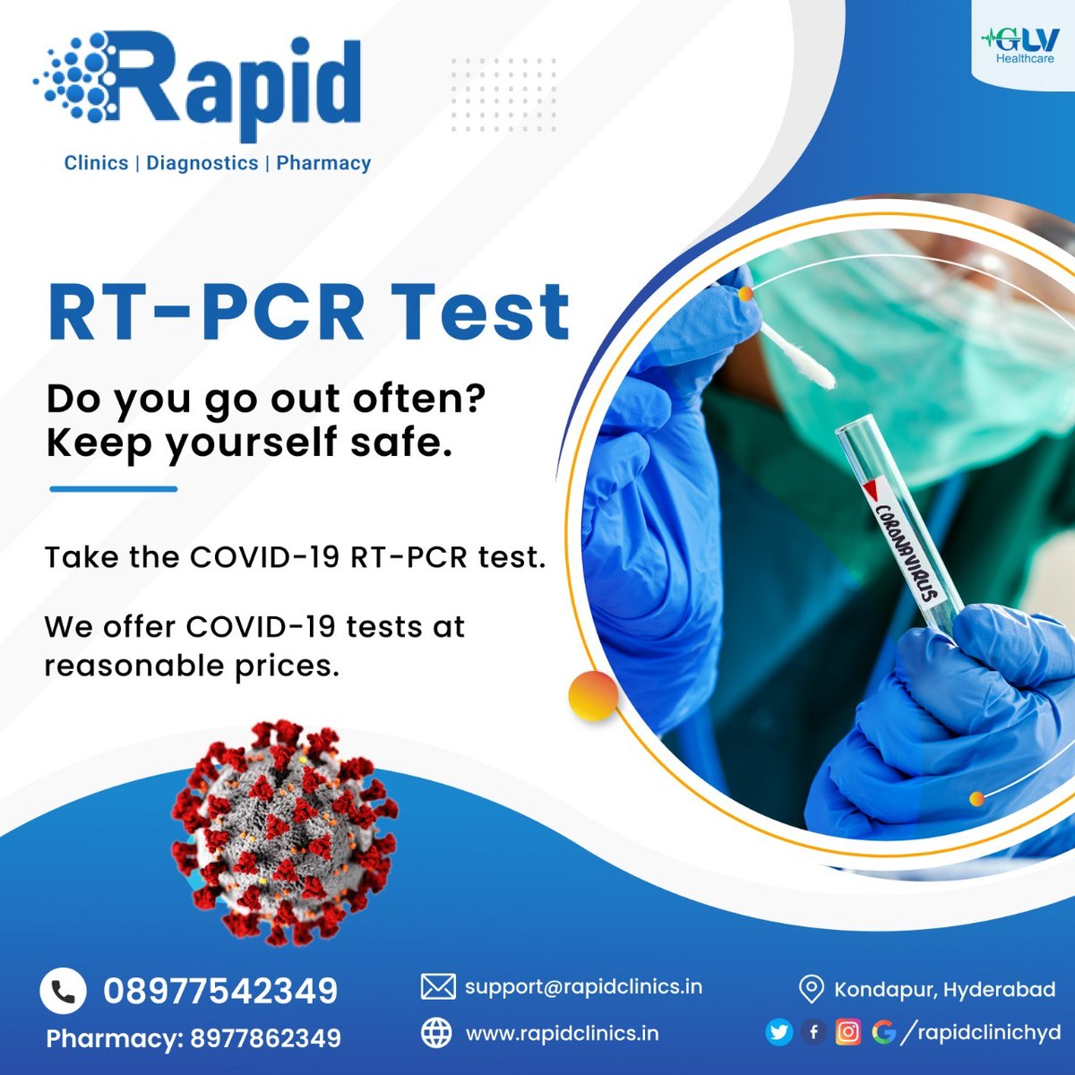 Rapid Clinics, Diagnostics and Pharmacy tweet media