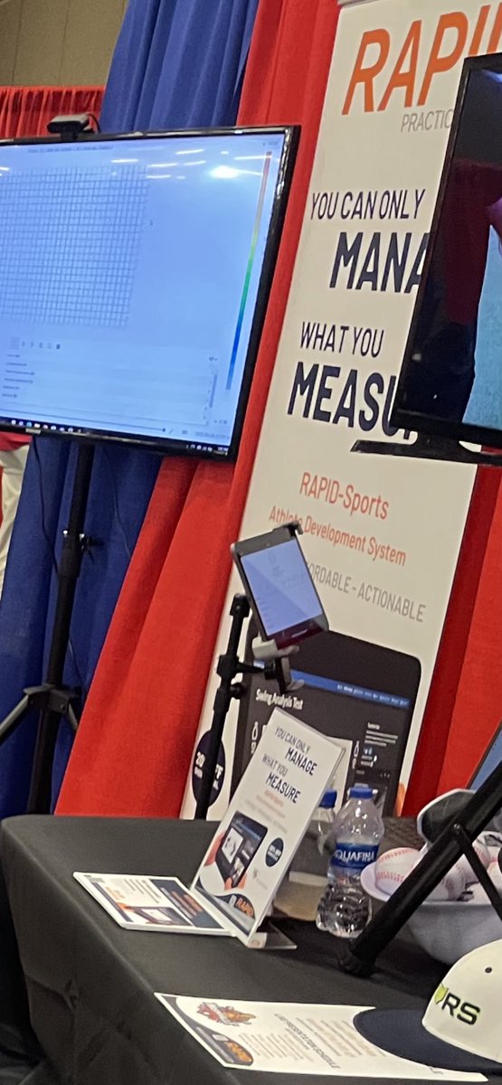 PhilipStotter's tweet photo. @_MidwestStars on display and coaches teaching and presenting all week at the @ABCA1945 #ABCA2023 in Nashville in the @RAPID__Sports @PocketRadar @sluggernation and more. Here’s to a great season for all our teams! #starsforlife https://t.co/q6zM65pqhP