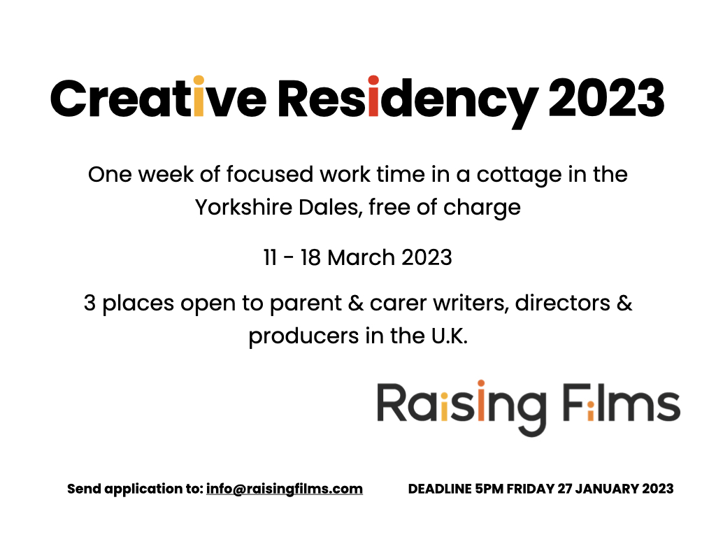 RaisingFilms's tweet photo. The #RaisingFilms residencies are happening again! If you're a UK-based writer, director or producer with caring responsibilities, and you'd like a week in a cottage to get some work done in March, we invite you to apply. More details incl how to apply below, deadline 27th Jan. https://t.co/Z71lfh1xPW