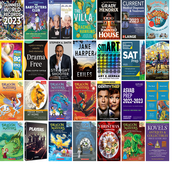 This week the Calvert Library has 93 new books and eight new movies.  New items include Guinness World Records 2023, Mary Anne's Bad Luck Mystery, Father of the Bride 1 &amp; 2, The Villa, and How to Sell a Haunted House. wowbrary.org/nu.aspx?p=2779…