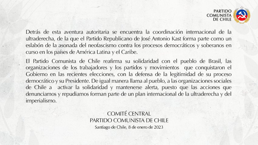 Partido Comunista de Chile tweet media
