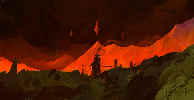 "Ok I am here! I brought the damn sword you wanted! Where are you? What now?"DELIVERYNew 30 min Speedpainting to start the day. 