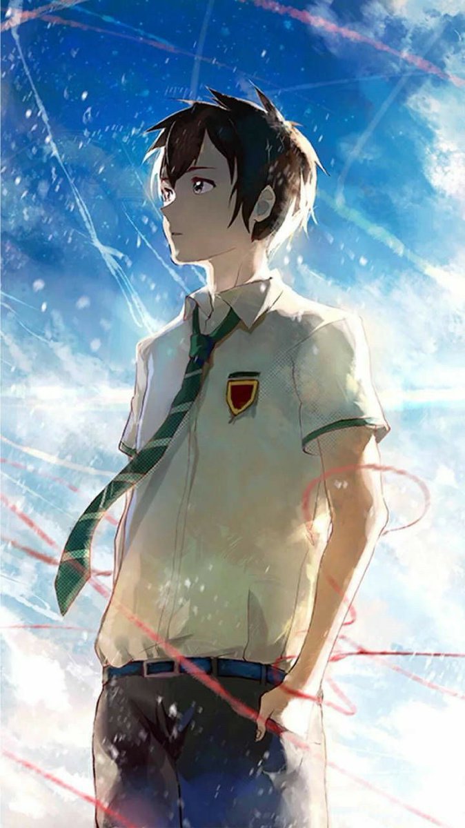 JImoumiN's tweet photo. "I wanted to tell you that, wherever you may end up in this world, I will be searching for you." 

– Taki Tachibana https://t.co/QXtIAzz6GB