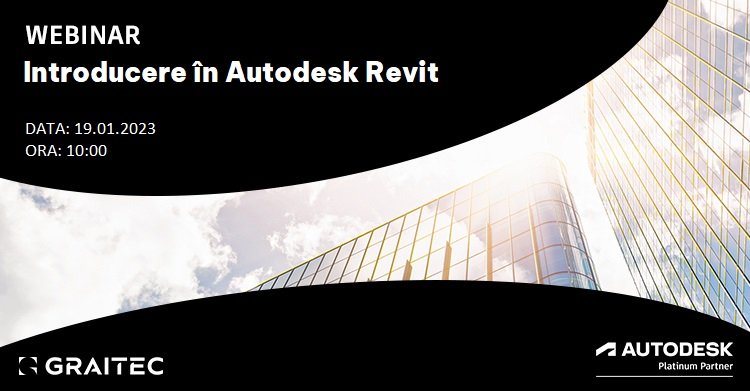 Graitec_Romania's tweet photo. Vrei să începi să folosești Autodesk Revit?
Ești în faza de implementare a Revit-ului și ai nevoie de informații folositoare?

Participă la webinarul Graitec din 19 ianuarie și află pașîi pe care trebuie să îi faci! 

Înscrie-te aici: https://t.co/2OpWhGBcCO https://t.co/T2zqnTwaHa