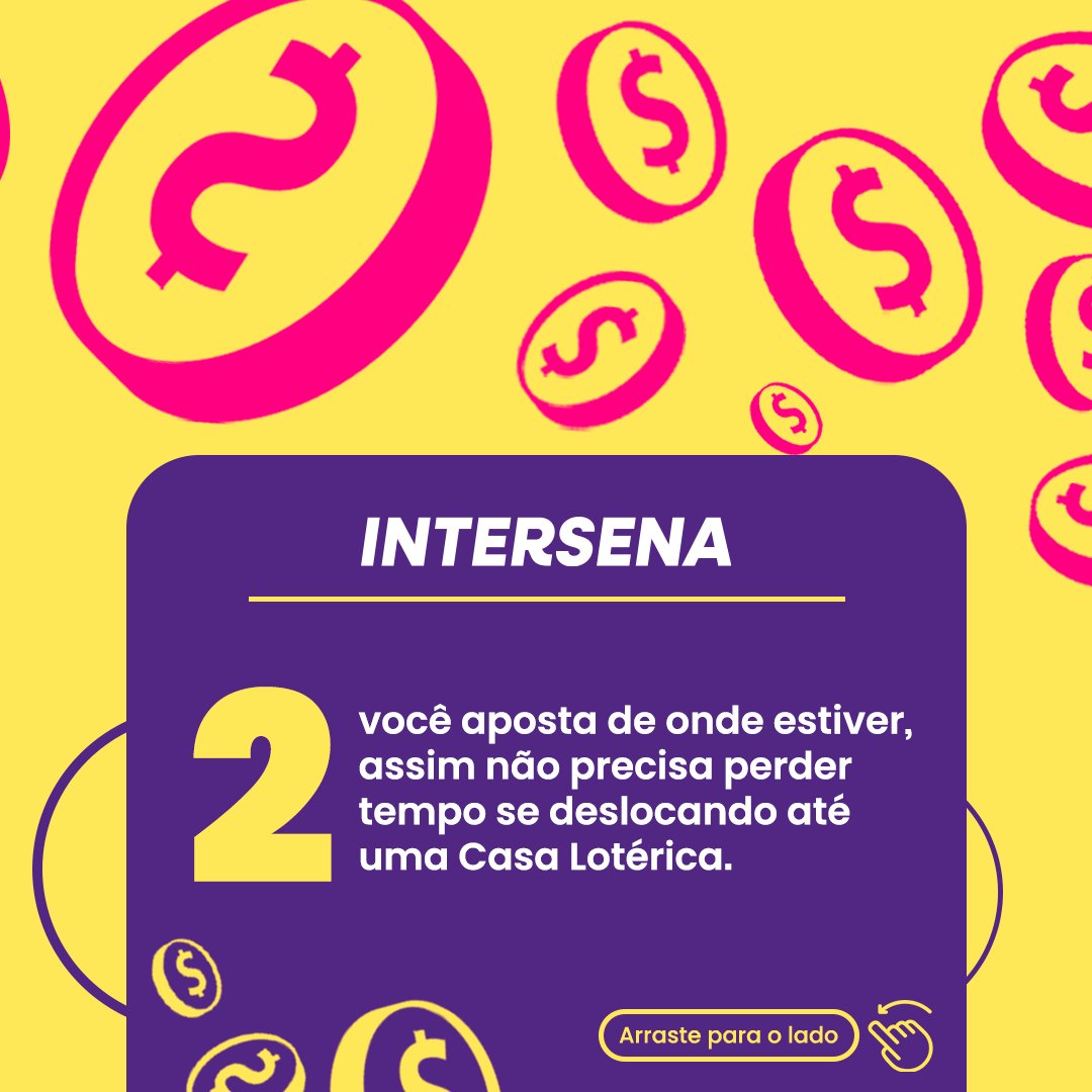 intersenaonline's tweet photo. Se você estava em dúvida de qual era o melhor jeito de jogar nas Loterias, esse é o post perfeito! Vem fazer seu jogo com a gente! 

#Intersena #LoteriasOnline #ConvenienciaOnline #Loterias https://t.co/IcRDKU5eRz