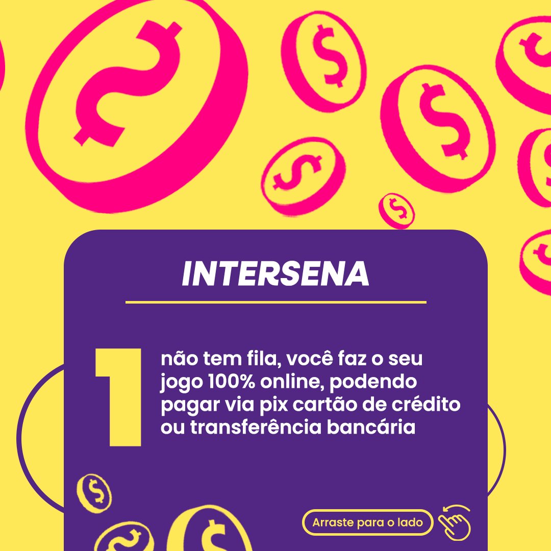 intersenaonline's tweet photo. Se você estava em dúvida de qual era o melhor jeito de jogar nas Loterias, esse é o post perfeito! Vem fazer seu jogo com a gente! 

#Intersena #LoteriasOnline #ConvenienciaOnline #Loterias https://t.co/IcRDKU5eRz