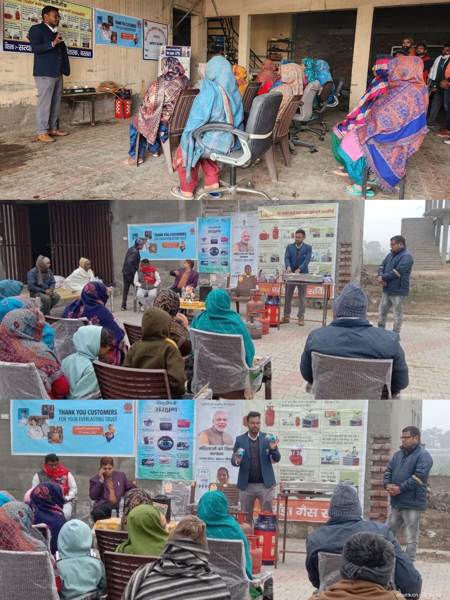 Karnal_AO_IOCL's tweet photo. On occasion of #IndianOilCustomersDay safety clinics conducted by FO Karnal LSA under Karnal Indane DO. #Indane @DirMktg_iocl @EDLPGIOCL @Bohrashyam2 @IndianOilcl https://t.co/i2sijoCpBT