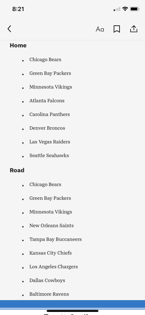 I can’t wait until next season! The <a href="/Lions/">Detroit Lions</a> 2023 opponents. #OnePride