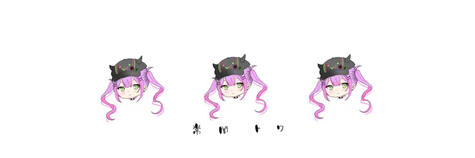 ホロライブ ヘッダーvol.3 ▻ RTで使用可です!#つのまきあーと #TOWART#ルーナート #絵まる #hololive 