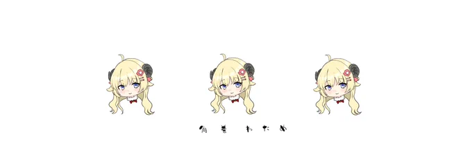 ホロライブ ヘッダーvol.3 ▻ RTで使用可です!#つのまきあーと #TOWART#ルーナート #絵まる #hololive 