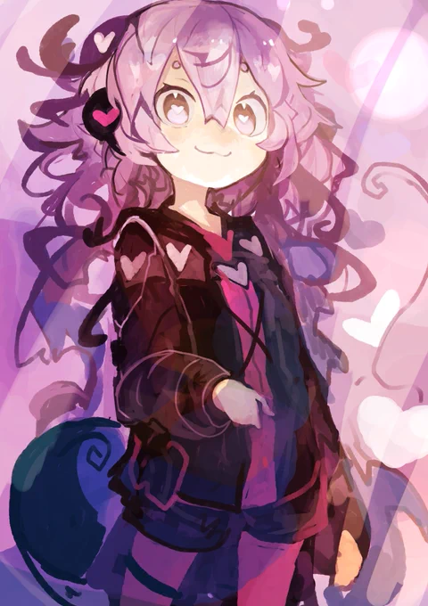 ライブ配信で描きました。でろでろ子です。 
