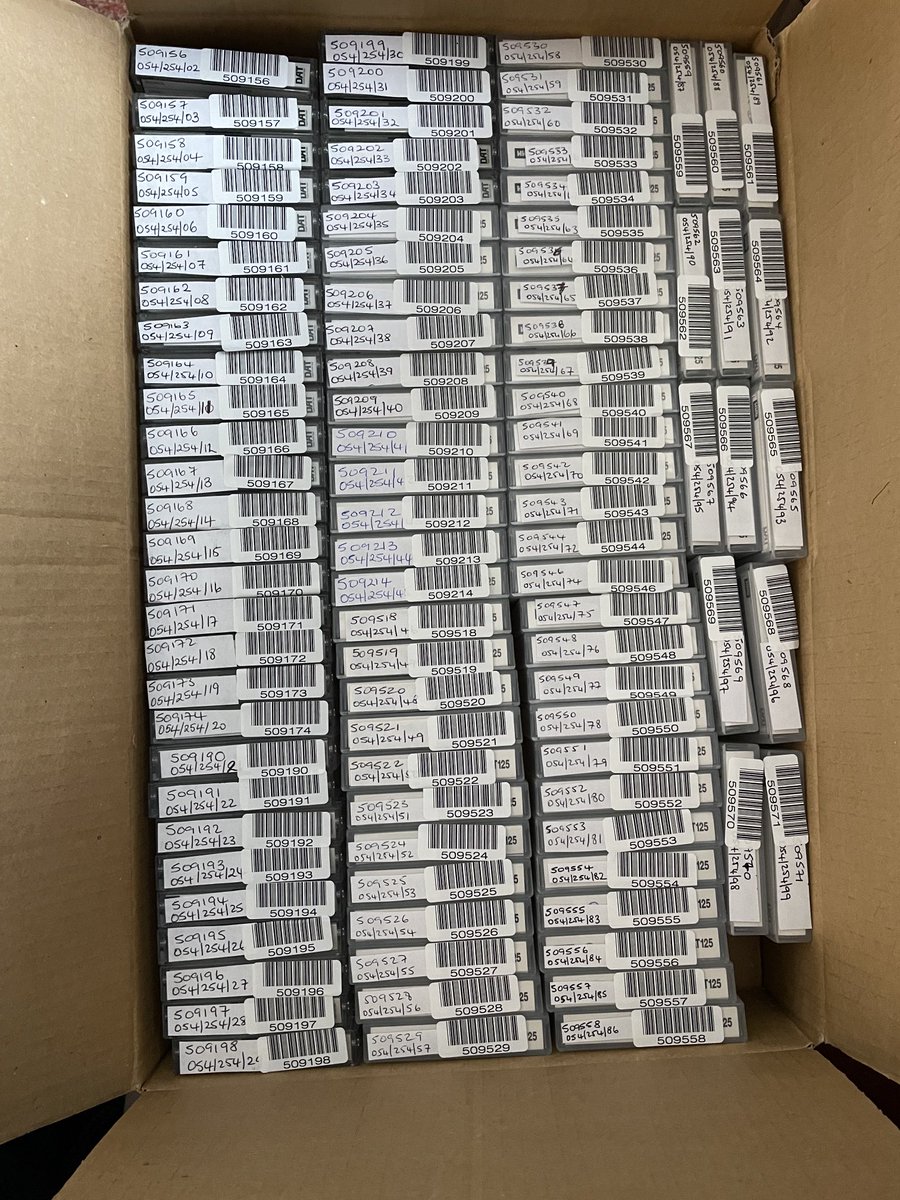 SpecialistAVLtd's tweet photo. #archives #dattape #audio https://t.co/lQoZ7ElJzr