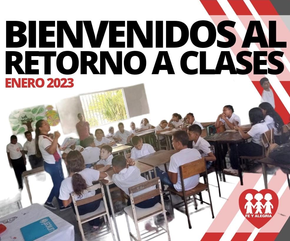 pedrovivas03's tweet photo. El Programa Escuelas de @FeyAlegriaVE les desea un bendecido retorno a clases este #9Enero2023
Esperando que juntos podamos cumplir las metas que nos hemos planteado para este año escolar 2022-2023.
Sigamos adelante.
#FeyAlegría
#ProgramaEscuelas
#Retornoaclases https://t.co/cSXdkSvnj4