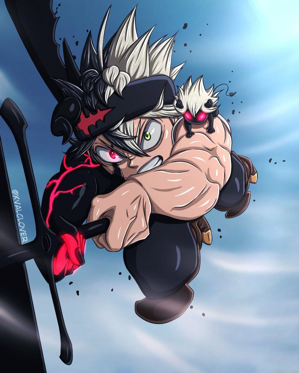 JImoumiN's tweet photo. “Gravel may be gravel, but me? I’m gravel that shatters diamonds!” 

– Asta

#BlackClover #Blackcloverfanart https://t.co/grcK5nczm5