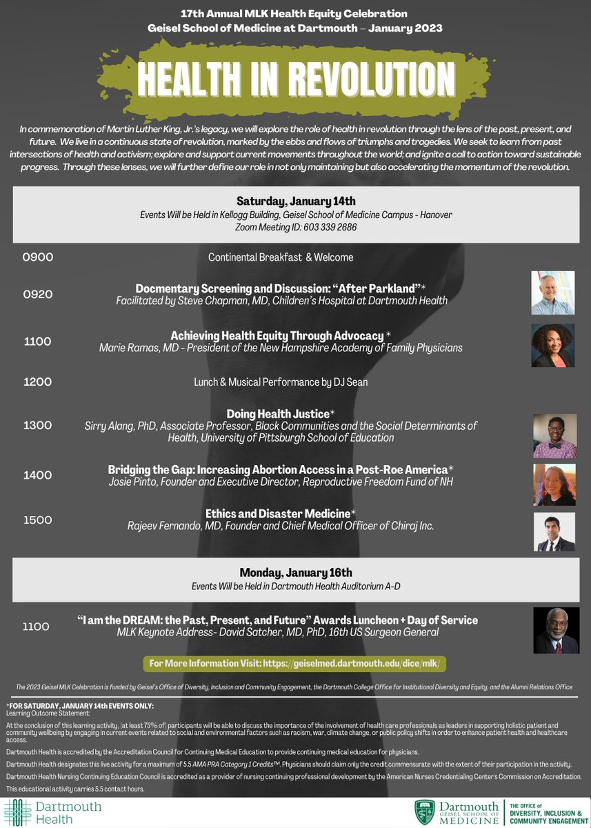 Dartmouth Med SNMA (@dartmouth_snma) on Twitter photo 17th Annual MLK Health Equity Celebration <a href="/GeiselDiversity/">Geisel Office of Diversity & Inclusion @ Dartmouth</a> <a href="/GeiselMed/">Geisel School of Medicine at Dartmouth</a> <a href="/GeiselStudGov/">Geisel Student Government</a> 17th Annual MLK Health Equity Celebration <a href="/GeiselDiversity/">Geisel Office of Diversity & Inclusion @ Dartmouth</a> <a href="/GeiselMed/">Geisel School of Medicine at Dartmouth</a> <a href="/GeiselStudGov/">Geisel Student Government</a>