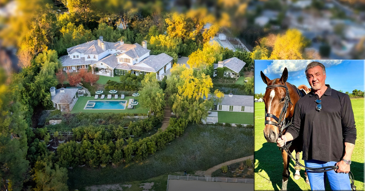 HorseCanada's tweet image. Sly Stallone Sells California Equestrian Estate
The movie star's mansion is up for sale, complete with a four-stall barn and guest house, all for a cool $22.5 mil.
#SlyStallone #equestrianrealestate #horses #mansions
horse-canada.com/horse-news/sly…