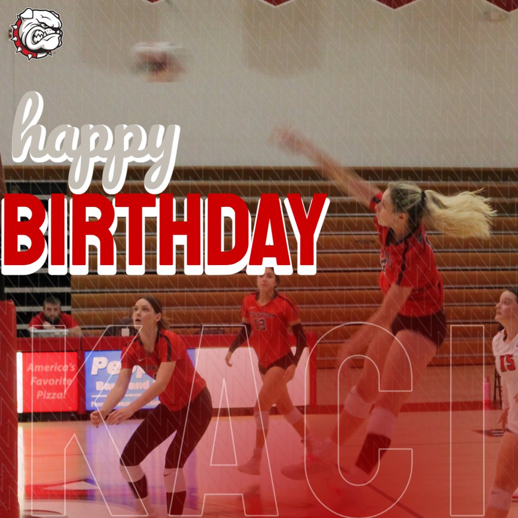 MacCollegeVB's tweet photo. It’s Senior OH Kaci’s Birthday‼️ Have a great Day❕ #BulldogPride https://t.co/SDhVQmS16U