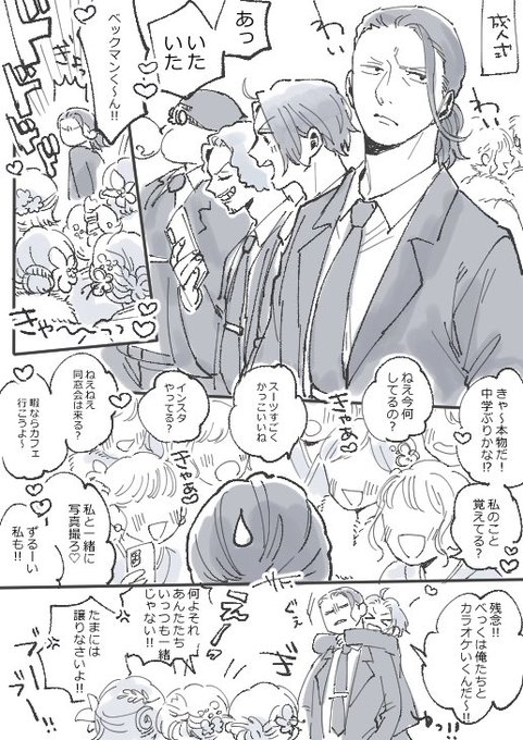 成人した男たち
※現パロ 