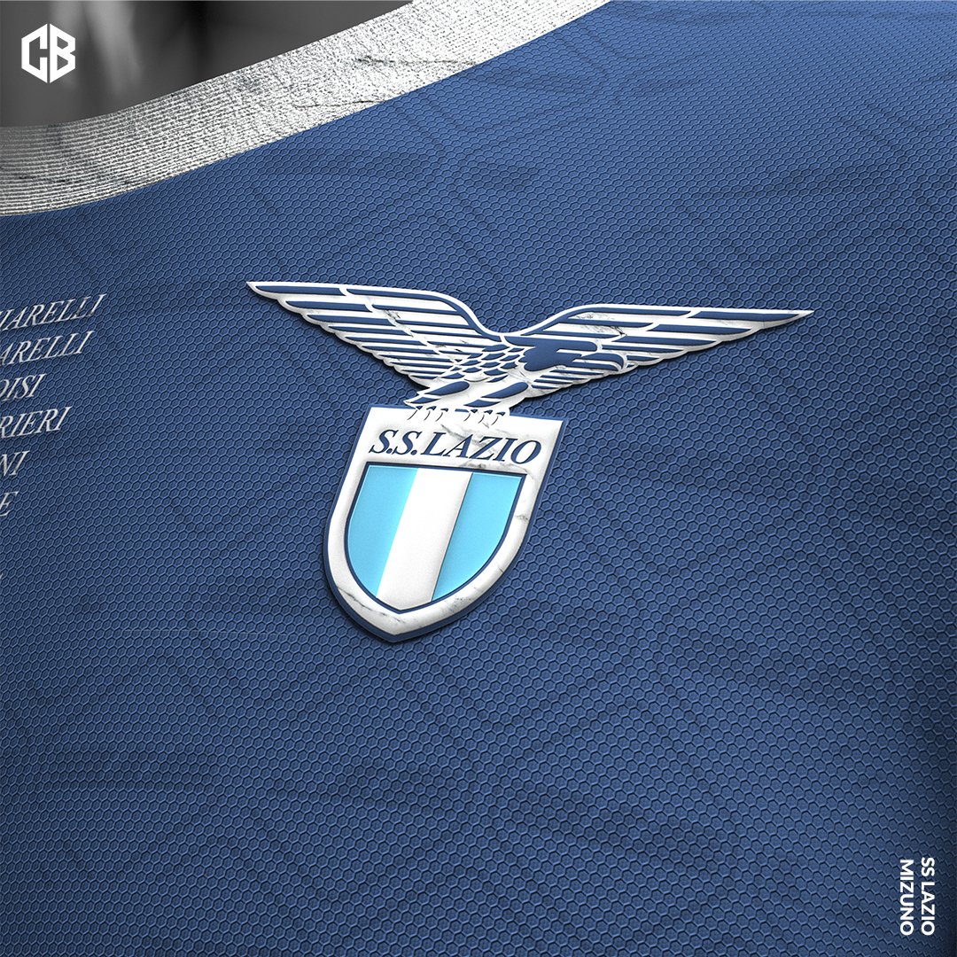 ✏️ SS Lazio
👕 Mizuno

If you like it, please press 🔄 and ❤.
Forza Lazio! 

<a href="/OfficialSSLazio/">S.S.Lazio</a> #Lazio #SSLazio #SSL #Lazio123 #LaPrimaSquadraDellaCapitale #CmonEagles #AvantiInsieme #VolaLazioVola #NonMollareMai #Mizuno #Clo3D #CBKits