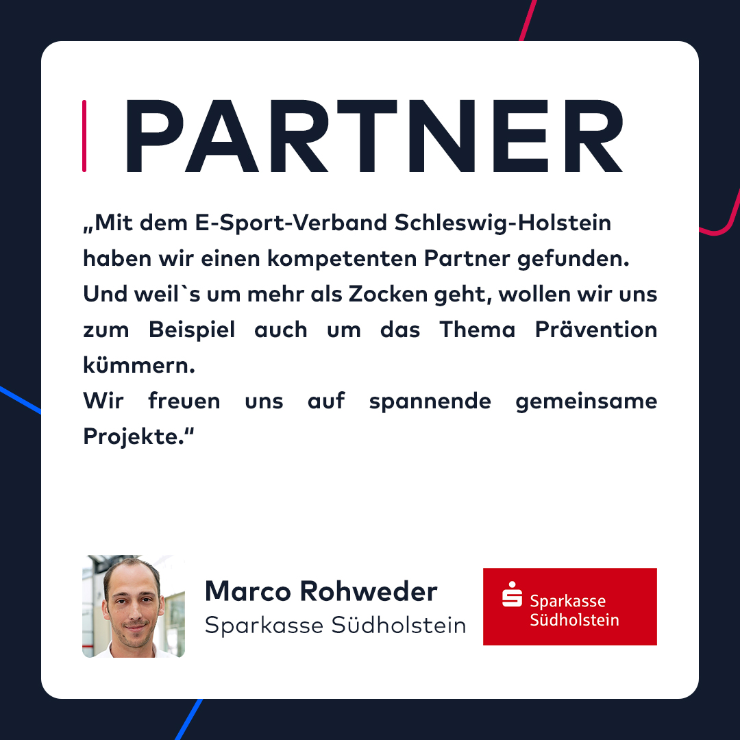 esportverbandsh's tweet photo. Passend zum neuen Jahr haben wir etwas Frohes zu verkünden 📣
Mit der @spksuedholstein konnten wir unseren ersten Partner für den EVSH gewinnen!
Danke für das entgegengebrachte Vertrauen - wir freuen uns schon sehr darauf, gemeinsam den #ESport in #Südholstein voranzubringen 🙌 https://t.co/zbr9NfTof8