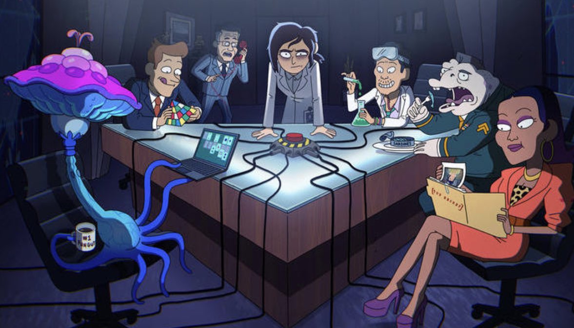 JanowskiKsawery's tweet photo. How is it possible that Paradise PD had 4 full seasons while Inside job gets cancelled even after being renewed for the next season? That is so wrong! #insidejob #saveinsidejob #renewinsidejob #Netflix #InsideJobnetflix #insidejobpart2 #paradisepd #animation #Animations https://t.co/cv4KZAGz3A