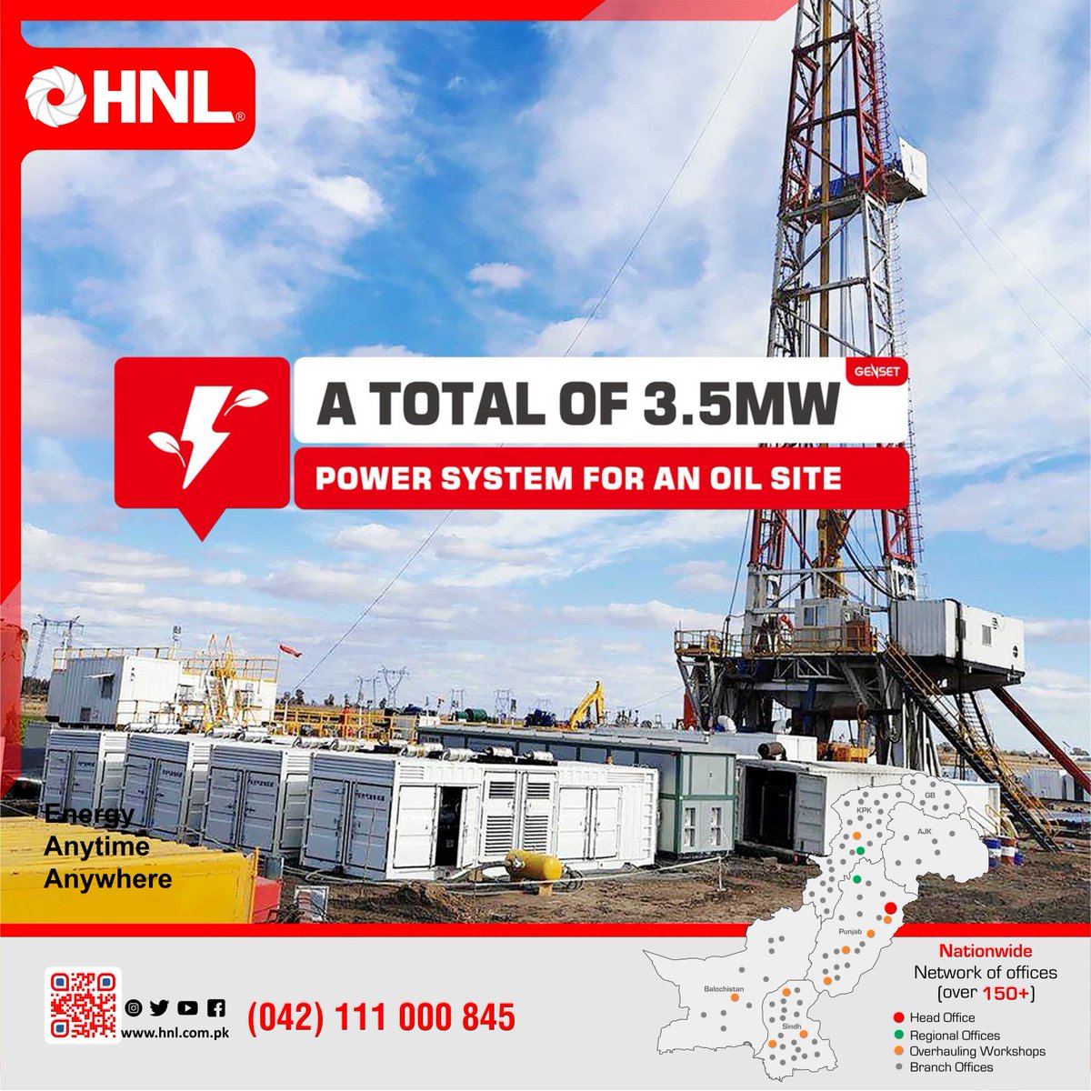 HitechNetworks's tweet photo. Power generation system for an oil site. Consisting of customized generators. 
For more information call us on 
+92-42-111-000-845

#HNL #HitechNetworks #Energy #Power #Solution #oilsite #Indstry #Industrial #Solution #Commercial #GlobalSolution #VersatileSolution https://t.co/GHHd9U4NrB