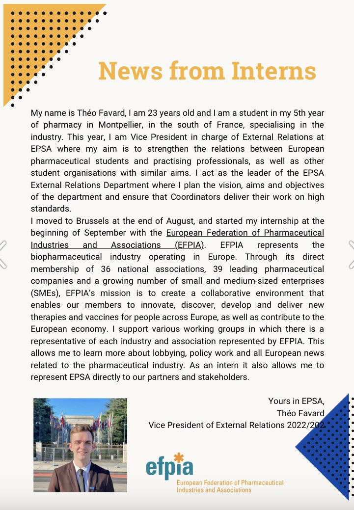 #PolicyNewsletter 🗞️ | What is the Policy Newsletter ? 

📢 The purpose of this publication is to inform the EPSA Member Associations and the EPSA Team on the developments on the European level, especially in the Brussels environment and the activity there 

1/2