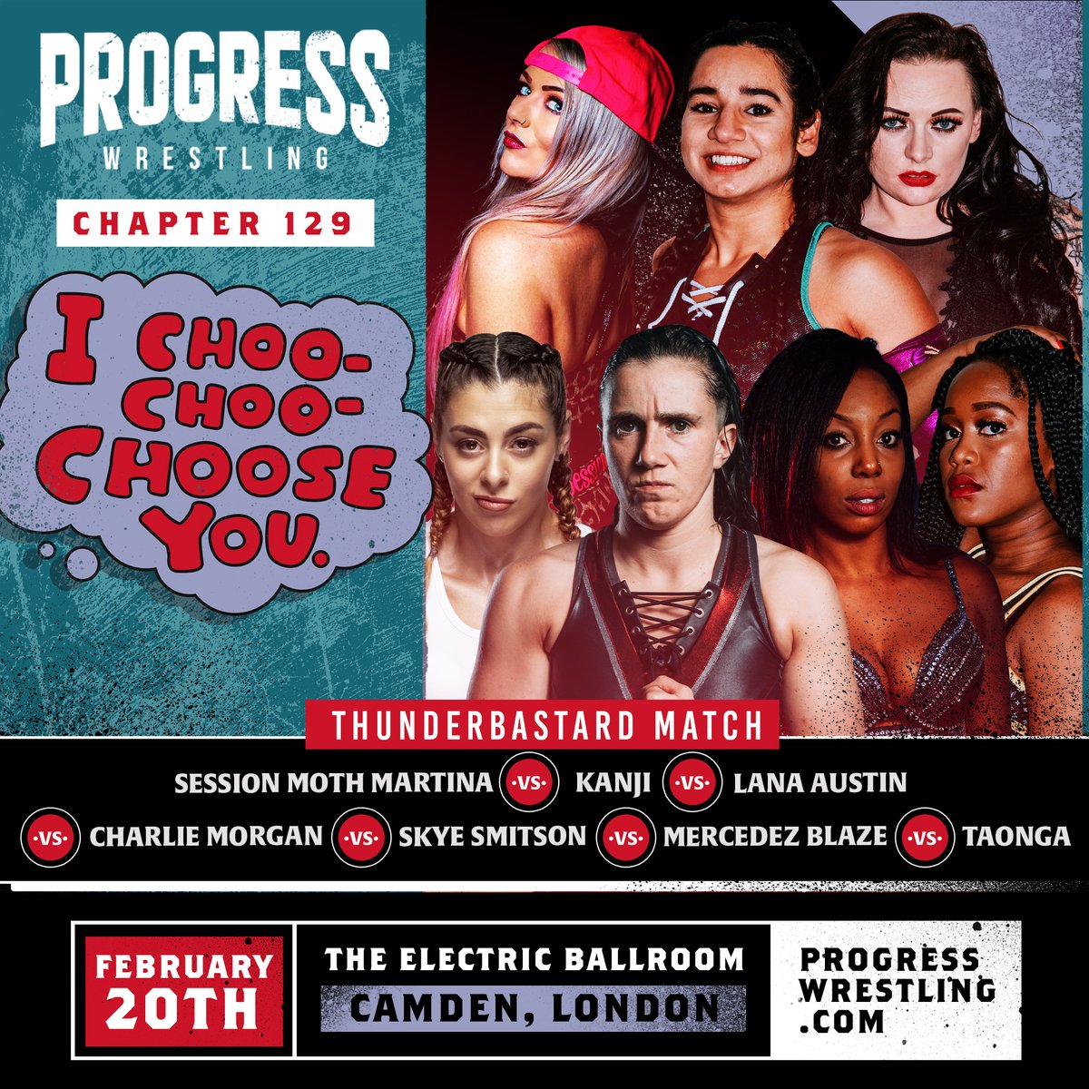 ThisIs_Progress's tweet photo. β‘οΈ Not sure what a THUNDERBASTARD match is?
π As a special treat, we're uploading the TB match from #Chapter129 TONIGHT at 7PM on our #YouTube
πΊ https://t.co/91UnREY8gk
βΌοΈ Less than TWO weeks to go until our next event!
ποΈ Get your tickets here:
https://t.co/uRVV5xrhqV https://t.co/Dx9rYAVKHU