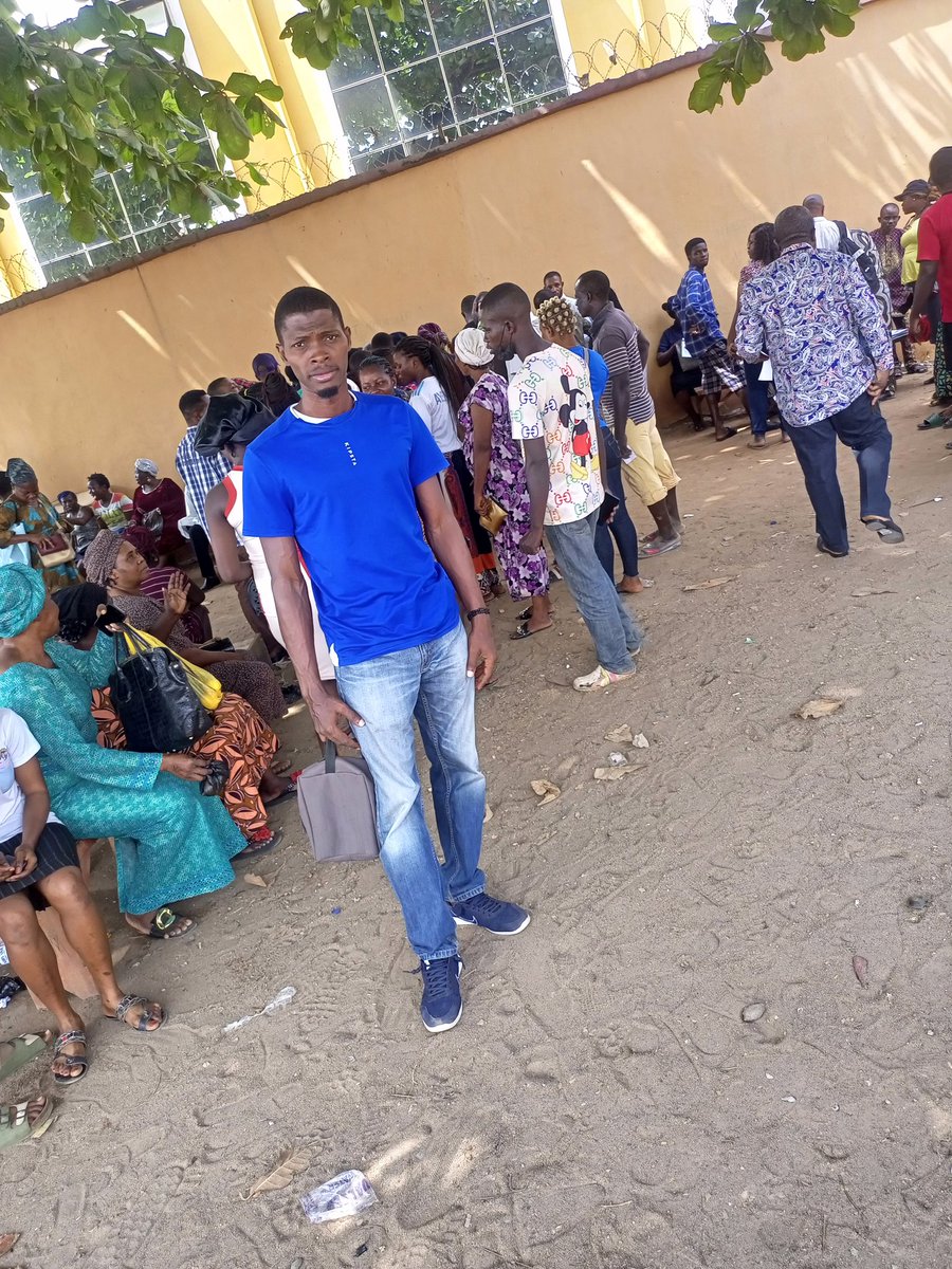 PGodsknight1st's tweet photo. We don go PVC collection Center come back o, dem say make we dey wait for update in 2 Weeks. #inecnigeria #INEC #INECofficial #updatechallenge #updatetoday https://t.co/OOqN1v4Cil