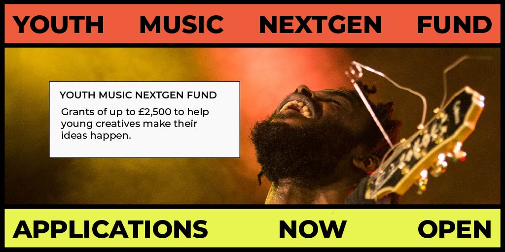 Just one week left to apply for @youthmusic 's NextGen Fund &amp; get £2,500 to develop your music career...

bit.ly/3CwSNQY