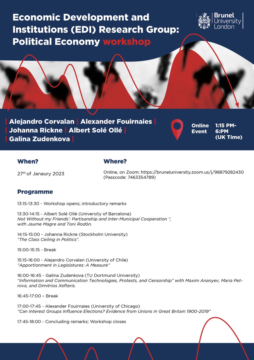 CALSS Research (@cbass_research) on Twitter photo šØ Join the Political Economy workshop organised by Economic Development and Institutions Research GroupšØ
š Register: tiny.cc/mz03vz
<a href="/BrunelResearch/">Brunel Research</a> <a href="/BrunelPolicy/">Brunel Public Policy</a> šØ Join the Political Economy workshop organised by Economic Development and Institutions Research GroupšØ
š Register: tiny.cc/mz03vz
<a href="/BrunelResearch/">Brunel Research</a> <a href="/BrunelPolicy/">Brunel Public Policy</a>