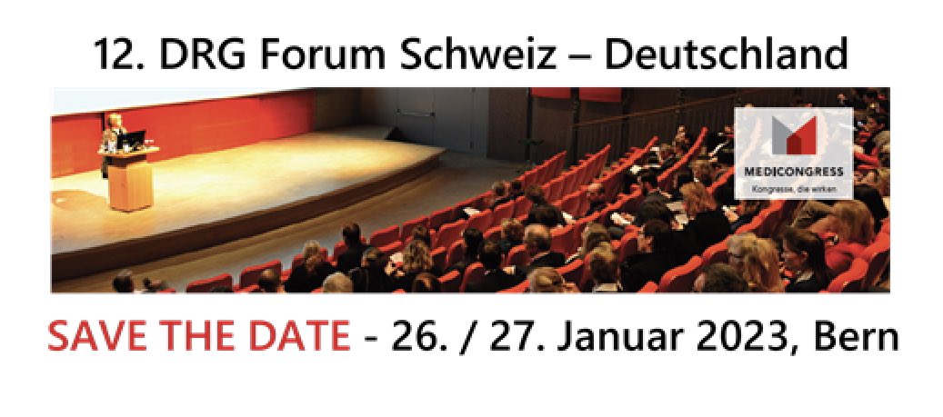 Ich bin dabei #DRG Forum Schweiz!