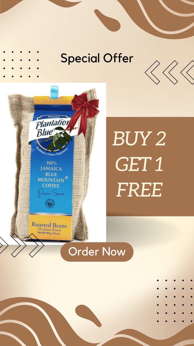 IphoneZ10s4's tweet image. Pls #RT

Today is Jamaica Blue Mountain Coffee Day so live the luxury lifestyle with a #BUY2GET1FREE  promotion because good coffee is worth enjoying every day
etsy.me/39HoRDD

#JBMCoffeeDay #CoffeeOfTheDay #CoffeeTime #SipSnapShare #CoffeeDay #Coffee #Presale #Retweet