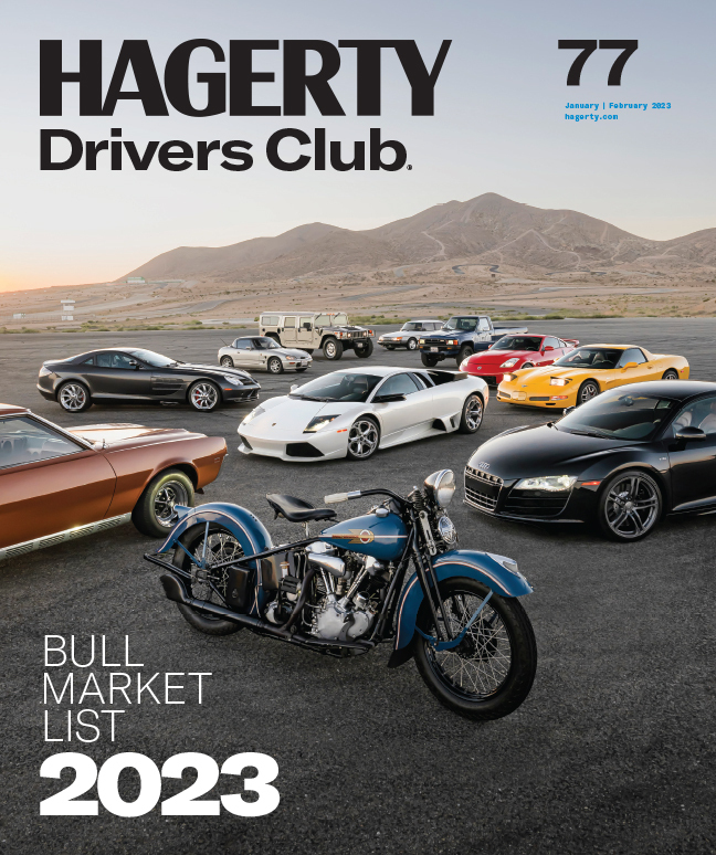 Welcome to the 2023 Hagerty Bull Market List, our annual deep dive into the collector cars (and bikes) climbing the value ranks. 

Check out the list: hagerty.me/3GQhWsB.