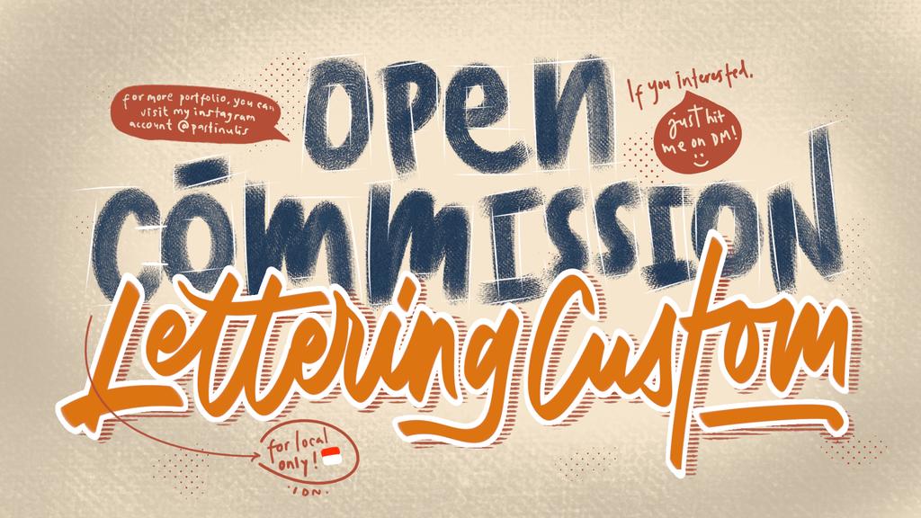 onesketch_'s tweet image. yuk gaiss kali aja minat, tanya2 bisa dm nihh (♡ω♡ ) ~♪ atauu bisa mampir ke ig instagram.com/pastinulis buat liat portfolio lengkapnyaa..😻
oh yaa, selain lettering custom aku juga open buat monogram, dan nature lineart logo.
#commissionsopen @CmsnArtist_Id