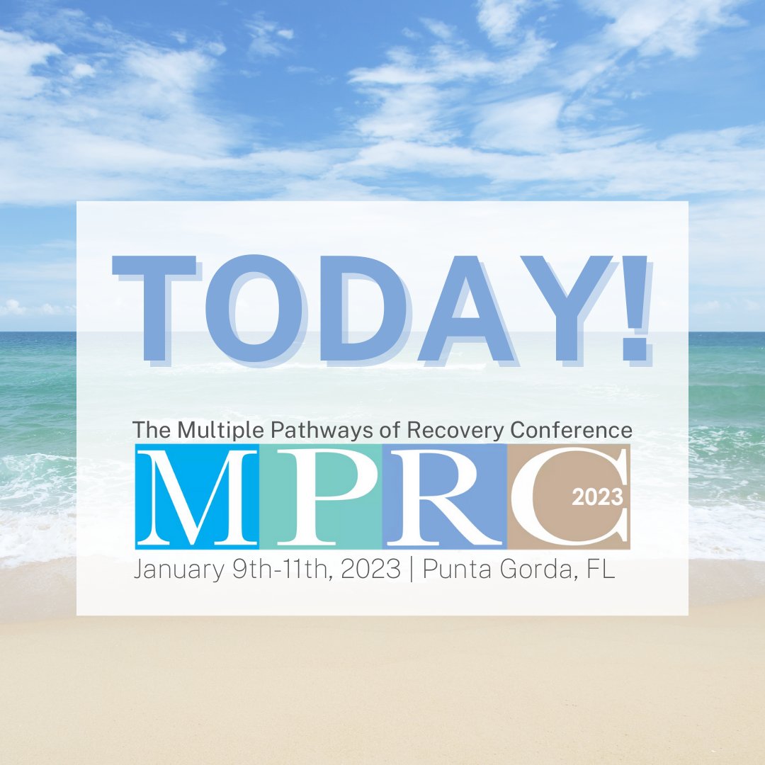 CCAR4Recovery's tweet photo. Today is the start of The Multiple Pathways of Recovery Conference!
Stay tuned to our social feed and our stories to stay up-to-date on all the fun at THE National Recovery Conference! ๐
#MPRCFL2023 #recoveryconference https://t.co/tlE7Xc0ts3