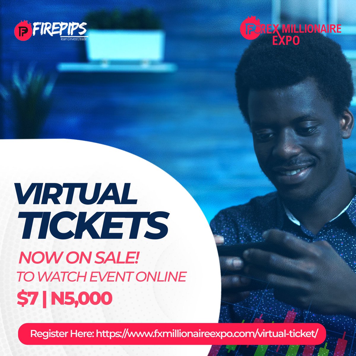Jeffforex_'s tweet photo. You asked for it, and we listened to your request.

Stream Forex Millionaire Expo, and get all the juice online.

Get your tickets at https://t.co/yyWuDJs8rt

#FME23 #Firepips https://t.co/zDEExDiO6I