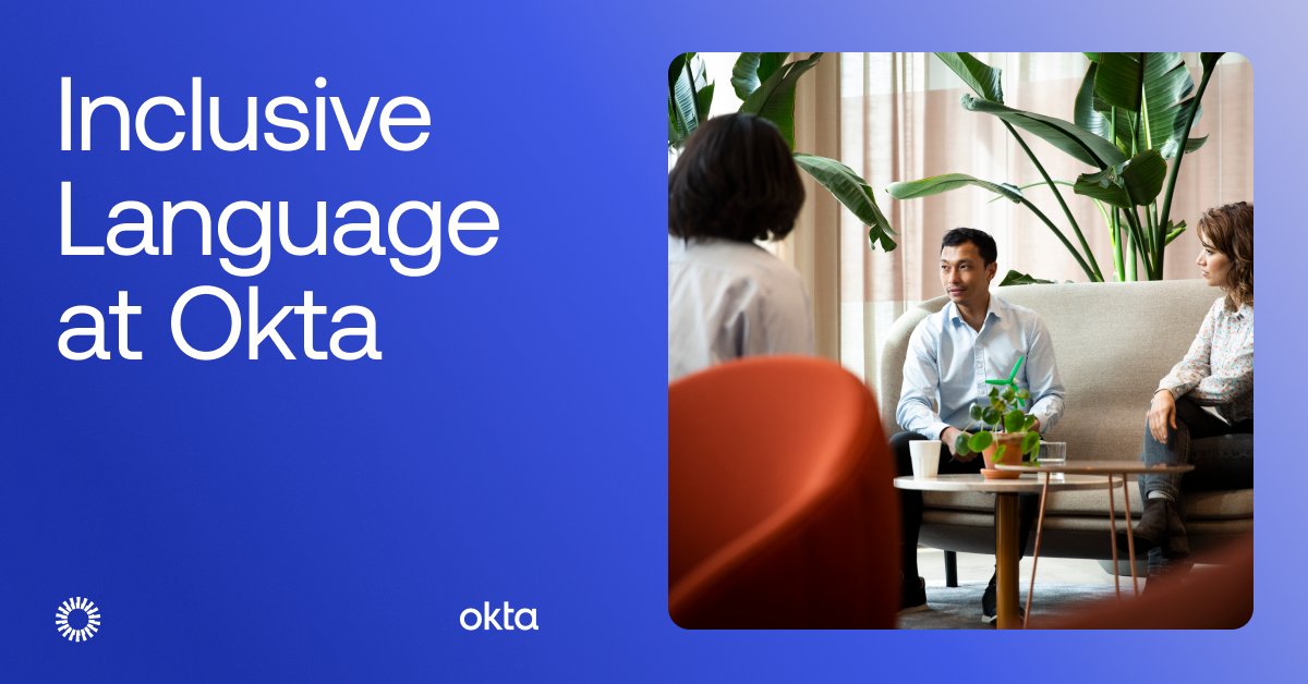 In order to promote a culture of inclusive language, we've been working to remove usages of non-inclusive terminology from our code, products, and documentation.

Learn more about how it's done and why it's important: bit.ly/3jR2IdH