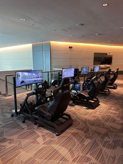 nextlvlracing's tweet photo. A huge shout out to our Singapore eSports Partners @legionofracers who were recently at the Temasek Polytechnic Open House with our GTtrack simulators for students to experience sim racing!
#TemasekPolytechnic #NextLevelRacing #SimRacing #LegionofRacers https://t.co/GEfFTmgH9p