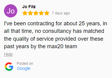 'no consultancy has matched the quality of service provided over these past years by the max20 team' #MondayMotivation #max20