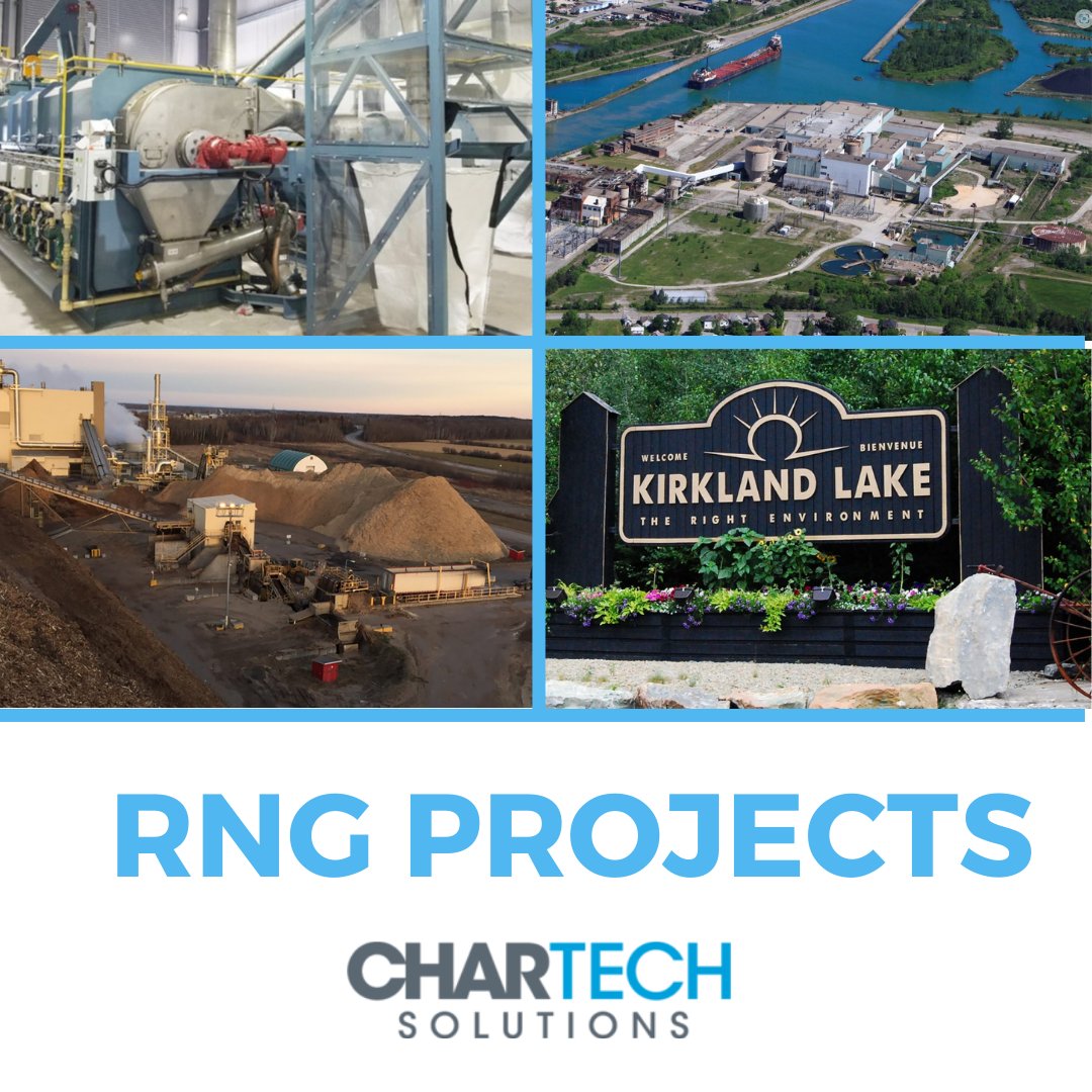 We are proudly working on #RenewableNaturalGas projects in #Thorold and #KirklandLake in Ont. and #SaintFelicien in Que., that will generate large quantities #renewablegas and biocarbon #biochar! 

For more information about our current projects, visit: chartechnologies.com/projects/