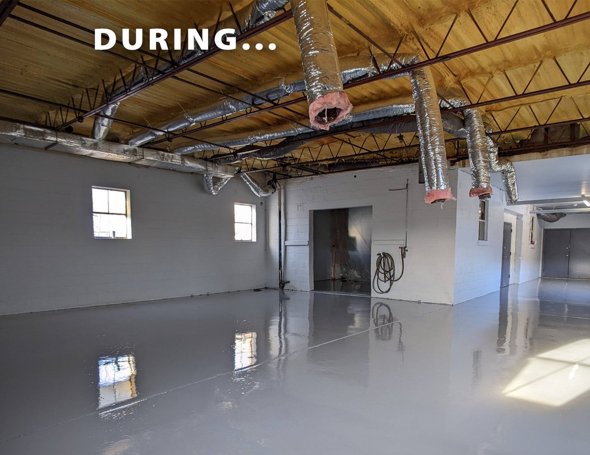 PrintDRS's tweet image. The progression of our expansion from last year! Being able to utilize this new space has enabled us to expand our services and set our goals even higher for this year. #DRS #DRSImagingandPrint #doylestownprinter #largeformatprinter #stickers #blueprints #posters #wallgraphics