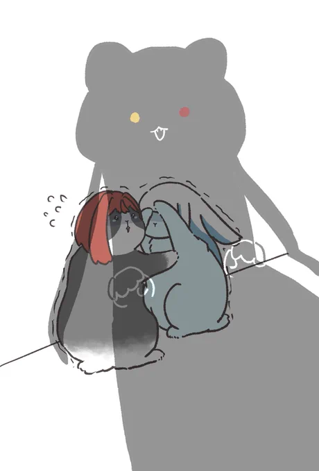 ウサんばからくがき 