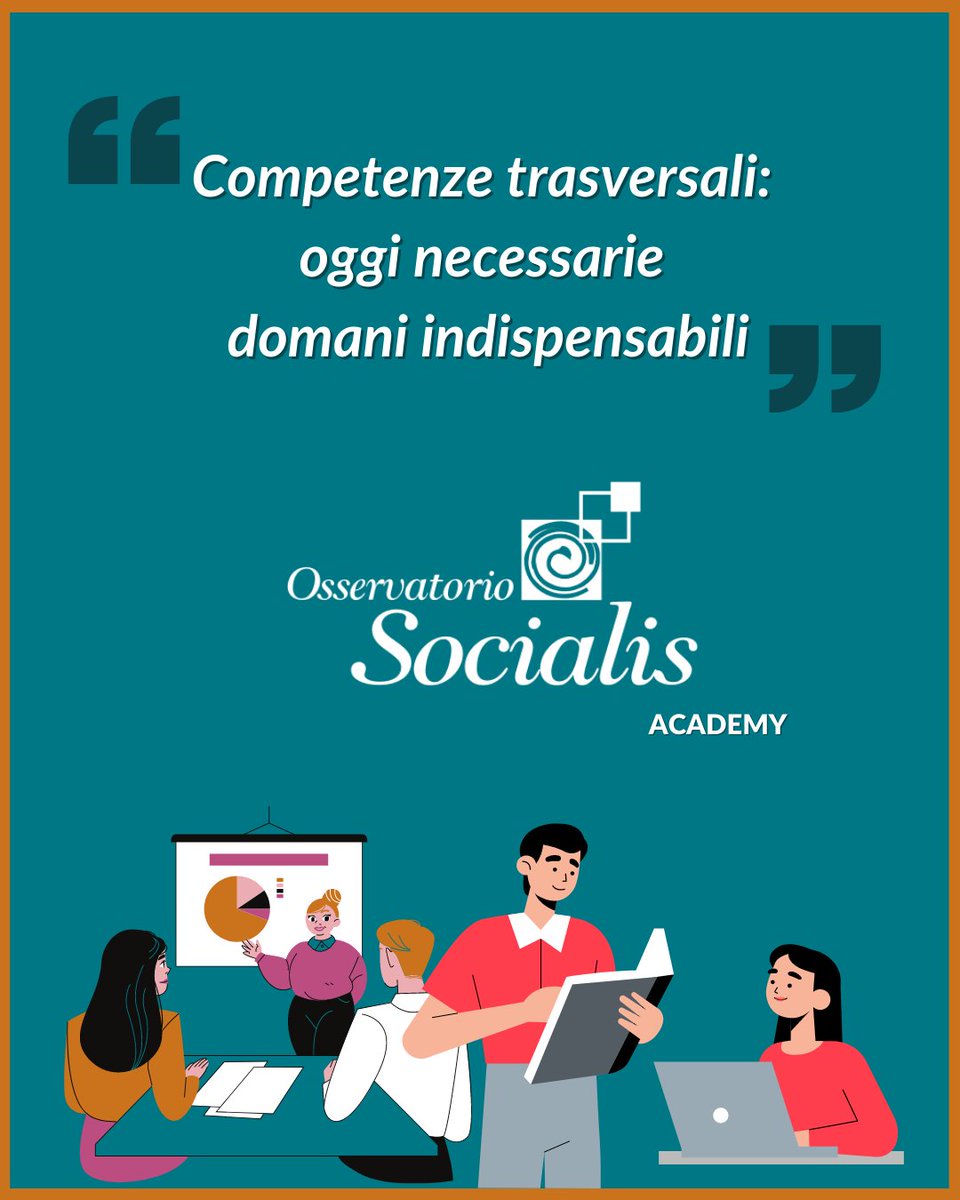 OsservaSocialis's tweet photo. ✍️Le competenze trasversali nelle aree responsabilità sociale e sostenibilità saranno indispensabili nel mondo del lavoro...

🌟Forte delle convenzioni attive, Osservatorio Socialis annuncia l'avvio delle attività della propria Academy!

#sostenibilità #esg #responsabilitàsociale https://t.co/zMe4k5Leti