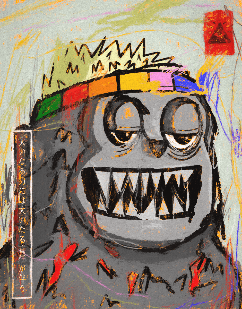 Monsuta_art's tweet photo. GM Frens☀️☀️☀️

Shout out to @frankdegods for his contribution to the community and Web3 space. 

An honorary Monsutā of you Ser 🫡 https://t.co/mjupOJiRqV