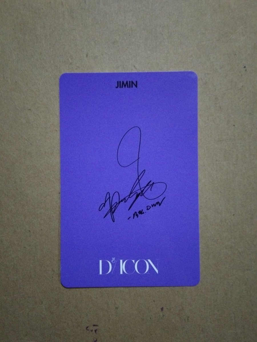 Pikmepik1's tweet photo. การ์ด Dicon jimin 150 bat kubbbb
(☆^ー^☆)มีใครสนใจมั้ยคะรวมส่งเลยค่ะทักมาขอดูได้ค่ะ♡ #ตลาดนัดบังทัน
#ตลาดนัดbts #ตามหาการ์ด #jimin https://t.co/8oitOFME4h