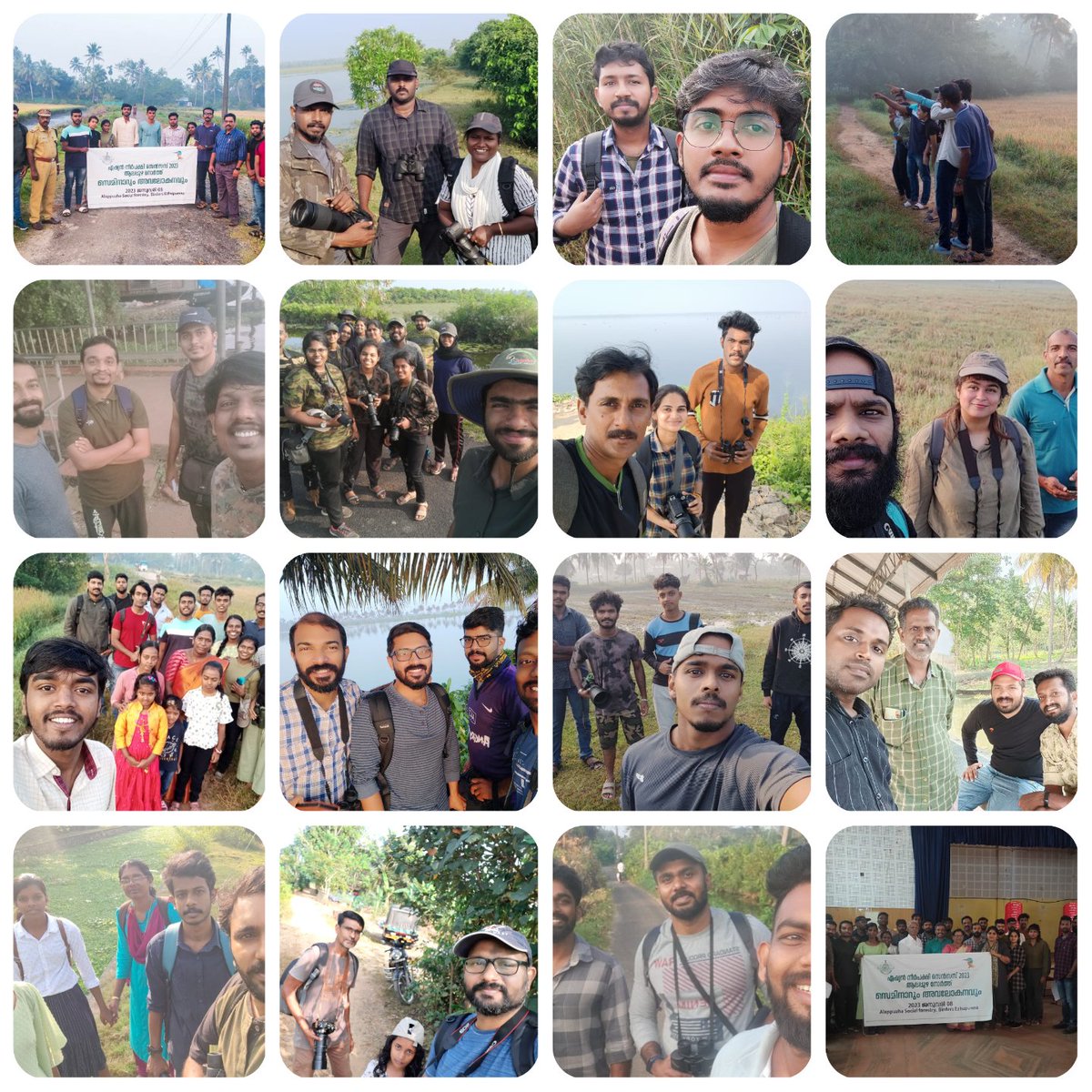 Snaps from the recent #AsianWaterbirdCensus !!! 

Thanks to everyone who involved in making this survey a grand sucess!!! 

@WetlandsInt @WetlandsInt_SA  @BNHSIndia #birding #awc #waterbirdscount #asianwaterbirdcensus